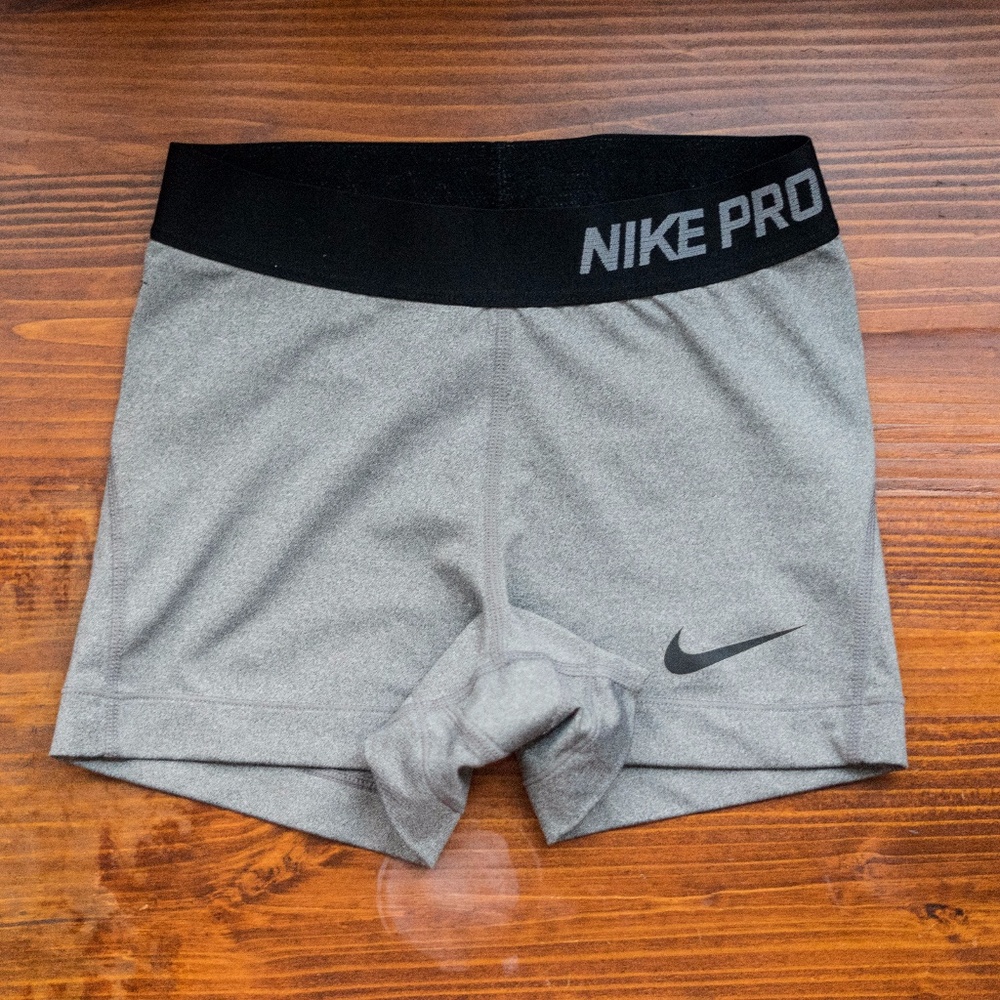 Nike Pro Dri Fit Spandex Workout Shorts