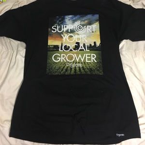Organika tee support your local farmer