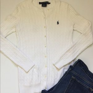 Ralph Lauren Sport cable knit sweater