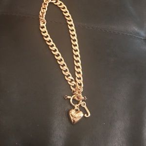 Juicy Couture gold necklace