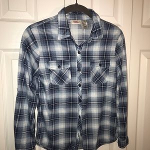 Blue flannel