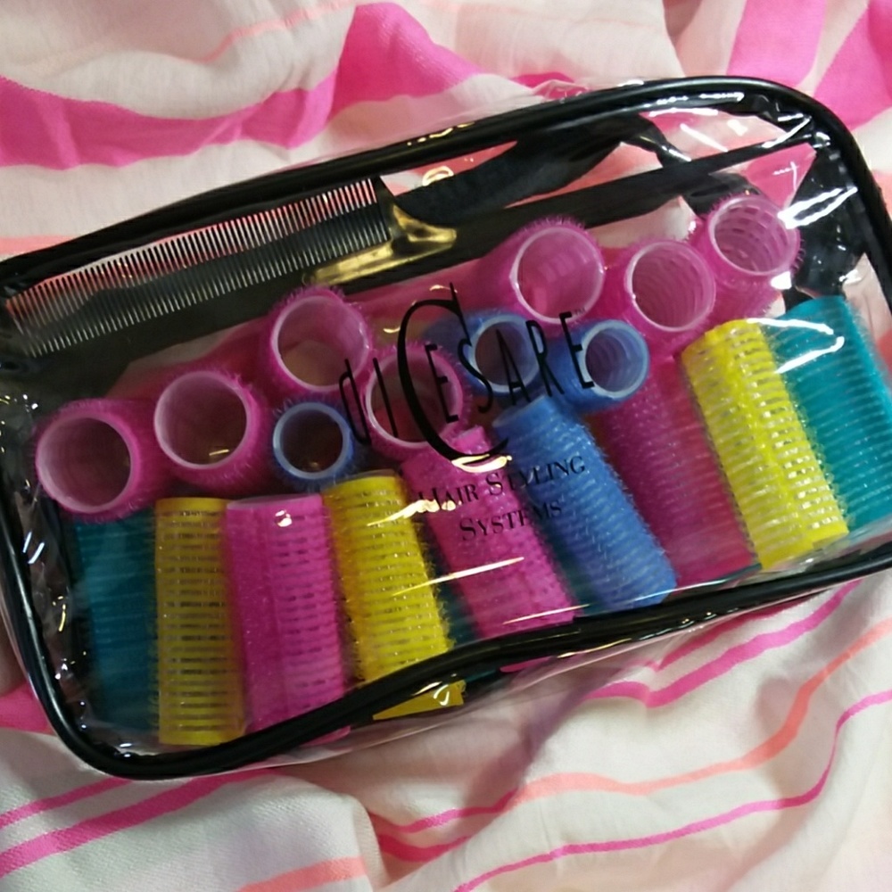 Michael Dicesare Hair Styling System Small Colorful Velcro Rollers New