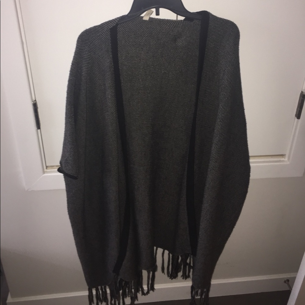 Sweater poncho