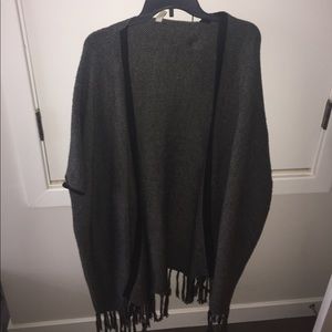 Sweater poncho
