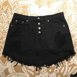 Carmar black skirt
