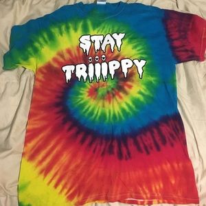 Tie dye tee stay trippy
