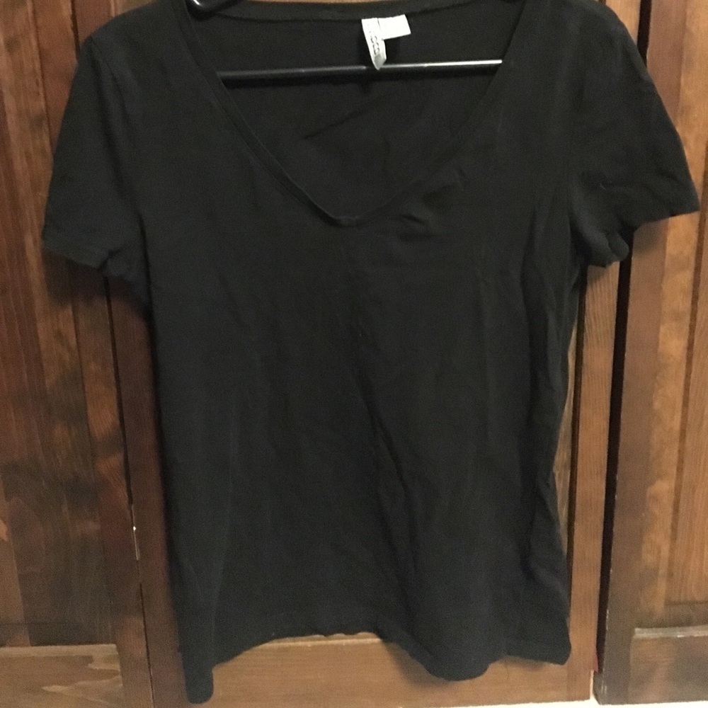 Classic black tee