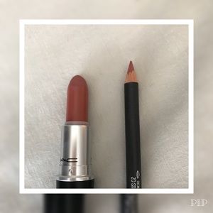 MAC Lipstick and lipliner
