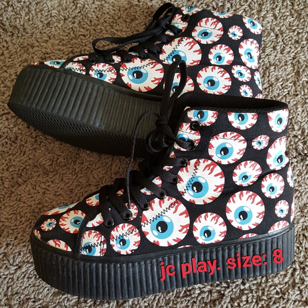 Jeffrey Campbell 'JC PLAY Eyeball Hightops'