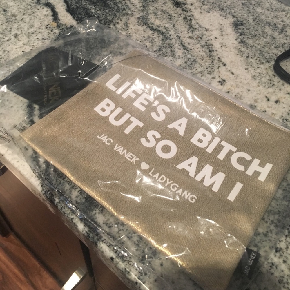 🎉Limited Edition🎉 Jac Vanek Makeup Pouch