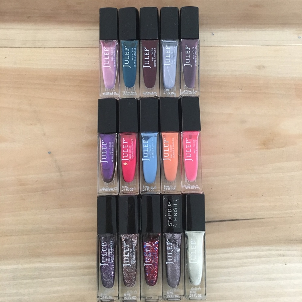 Set of 15 Julep Nail Color - Barely Used!
