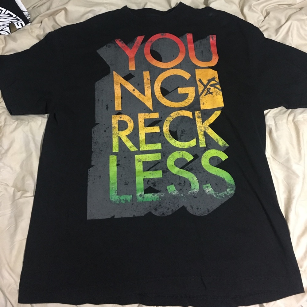 Young and Reckless tee shirt