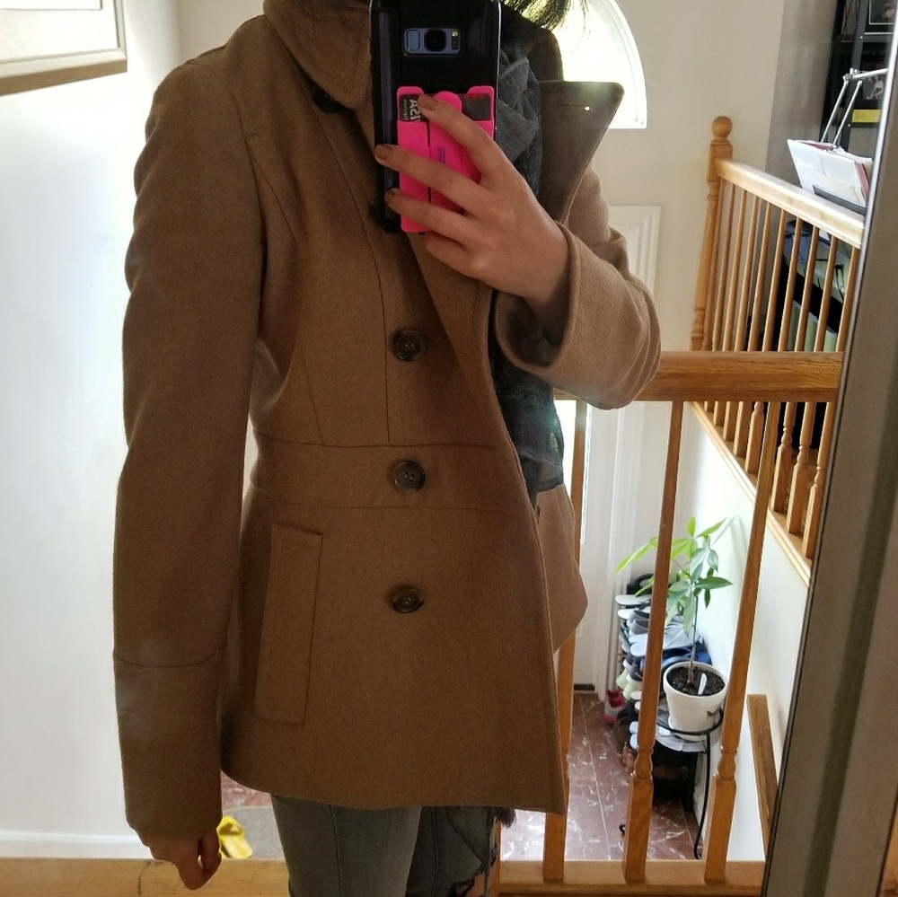 Jcrew Women Camel wool coat