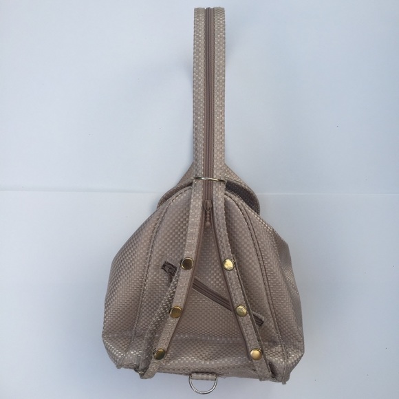 Mini Backpack with convertible zipper straps - Picture 2 of 3