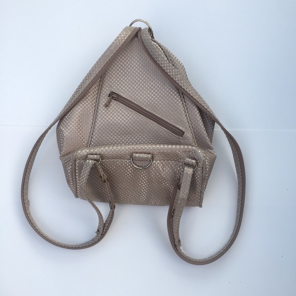 Mini Backpack with convertible zipper straps - Picture 3 of 3