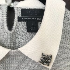 J.Crew short sleeved cashmere sweater