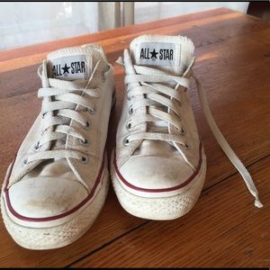 Converse All Star Sneakers, White Size 7