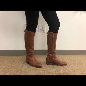 Frye riding boots brown