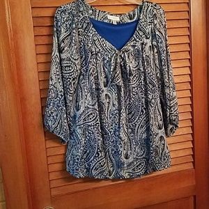 Dressbarn size 1x 14/16 blouse