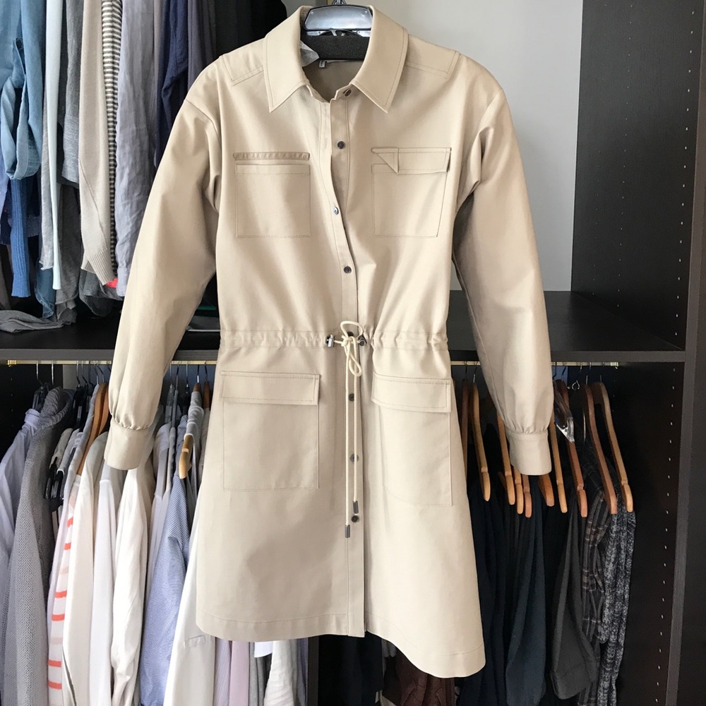 Derek Lam 10 Crosby Khaki Dress