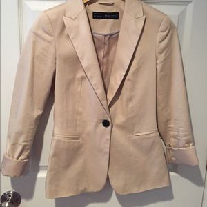 Tan blazer