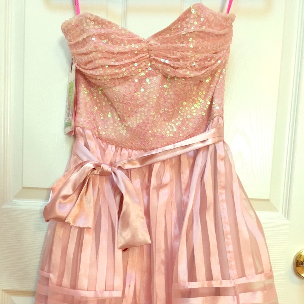 Betsey Johnson Sequin Bodice Party Dress