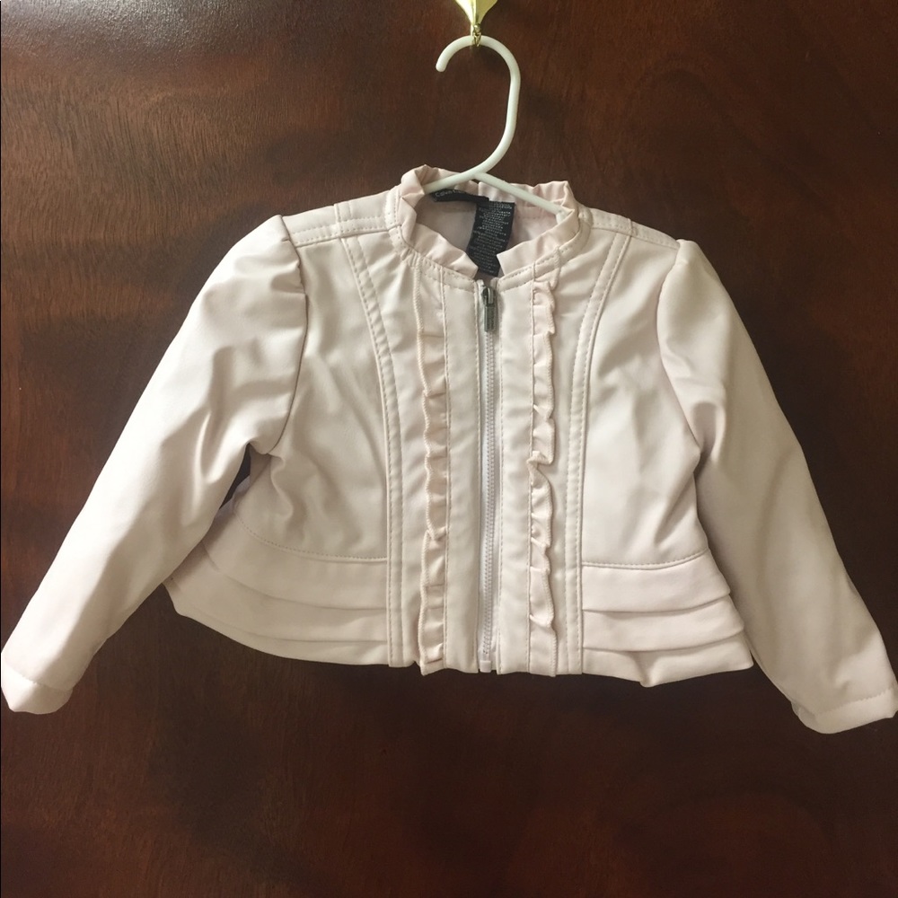 Calvin Klein polyvinyl jacket