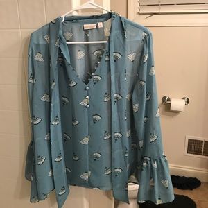 EVA MENDES COLLECTION - EVIE BLOUSE