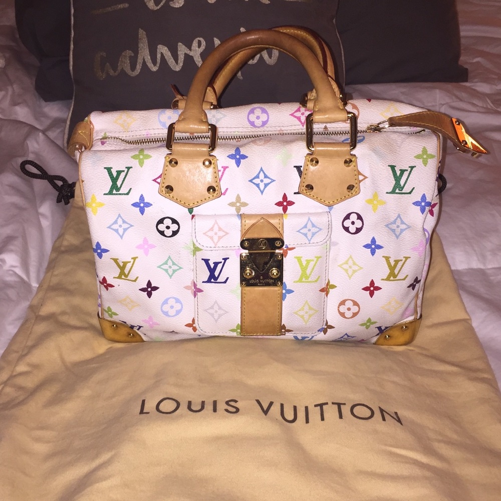 Louis Vuitton Monogram Speedy 30 Multicolor