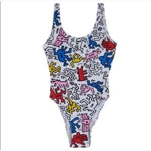 Keith haring Bodysuit