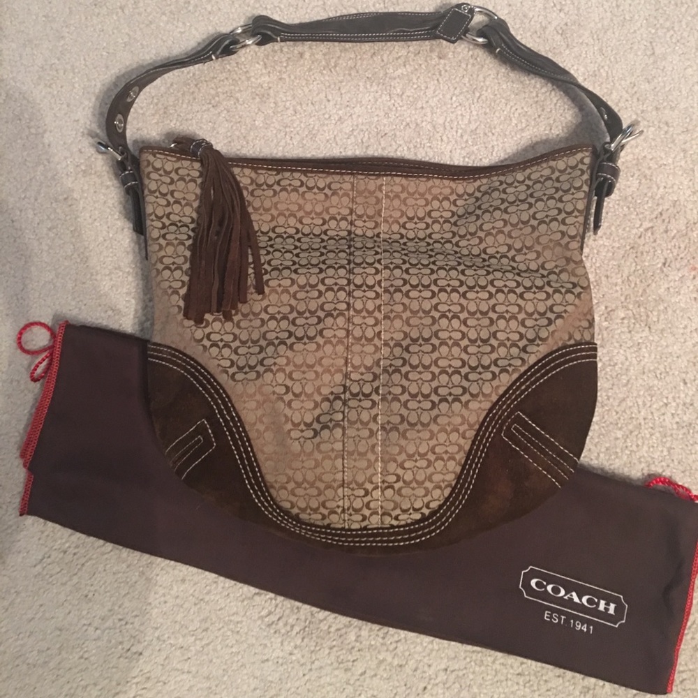 Authentic Coach Hobo Handbag