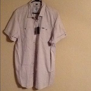 Mens xl short sleeve button down shirt