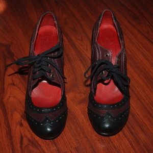 Jeffrey Campbell Evade Lace Up Spectator Heels