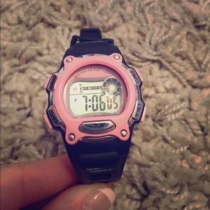 Water Resistant Pink Stop Watch- NWOT