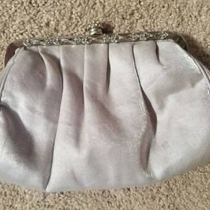 Silver clutch