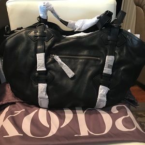 Kooba Kyle black handbag