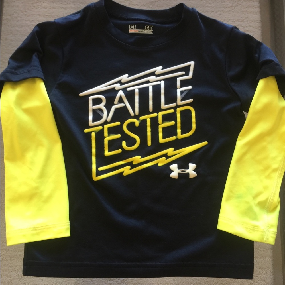 Boys UA long sleeve shirt