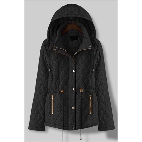  Winter White Quilted Jacket - Picture 6 of 8