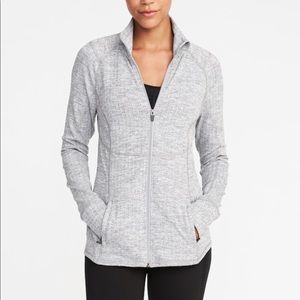 Fitted Full-Zip Compression Jacket