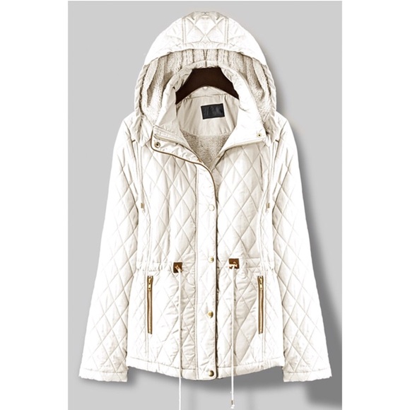  Black Quilted Jacket - Picture 4 of 8