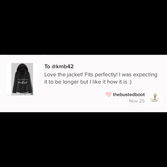  Black Quilted Jacket - Picture 8 of 8