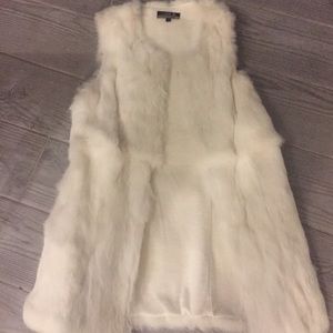LaRok Real Rabbit fur vest