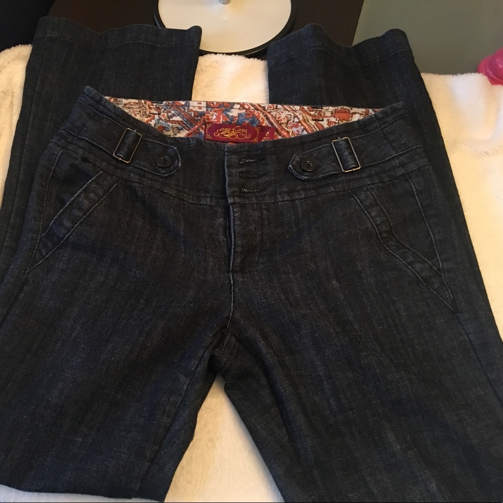 Jean Trousers Dark Denim