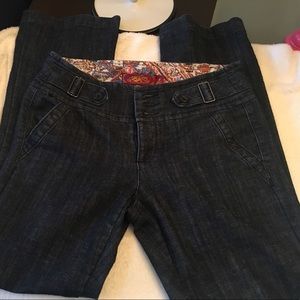 Jean Trousers Dark Denim