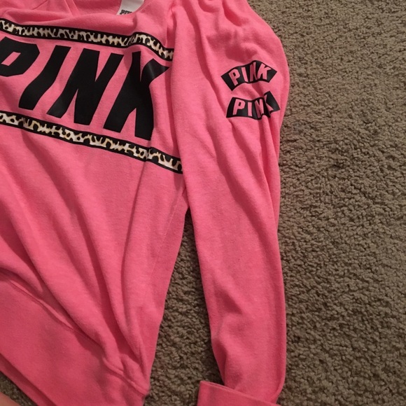 Crew neck pink jacket - Picture 2 of 2