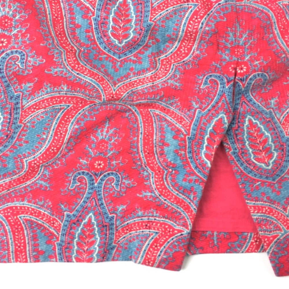 Sale • J. Crew • Paisley Pencil Skirt - Picture 4 of 6