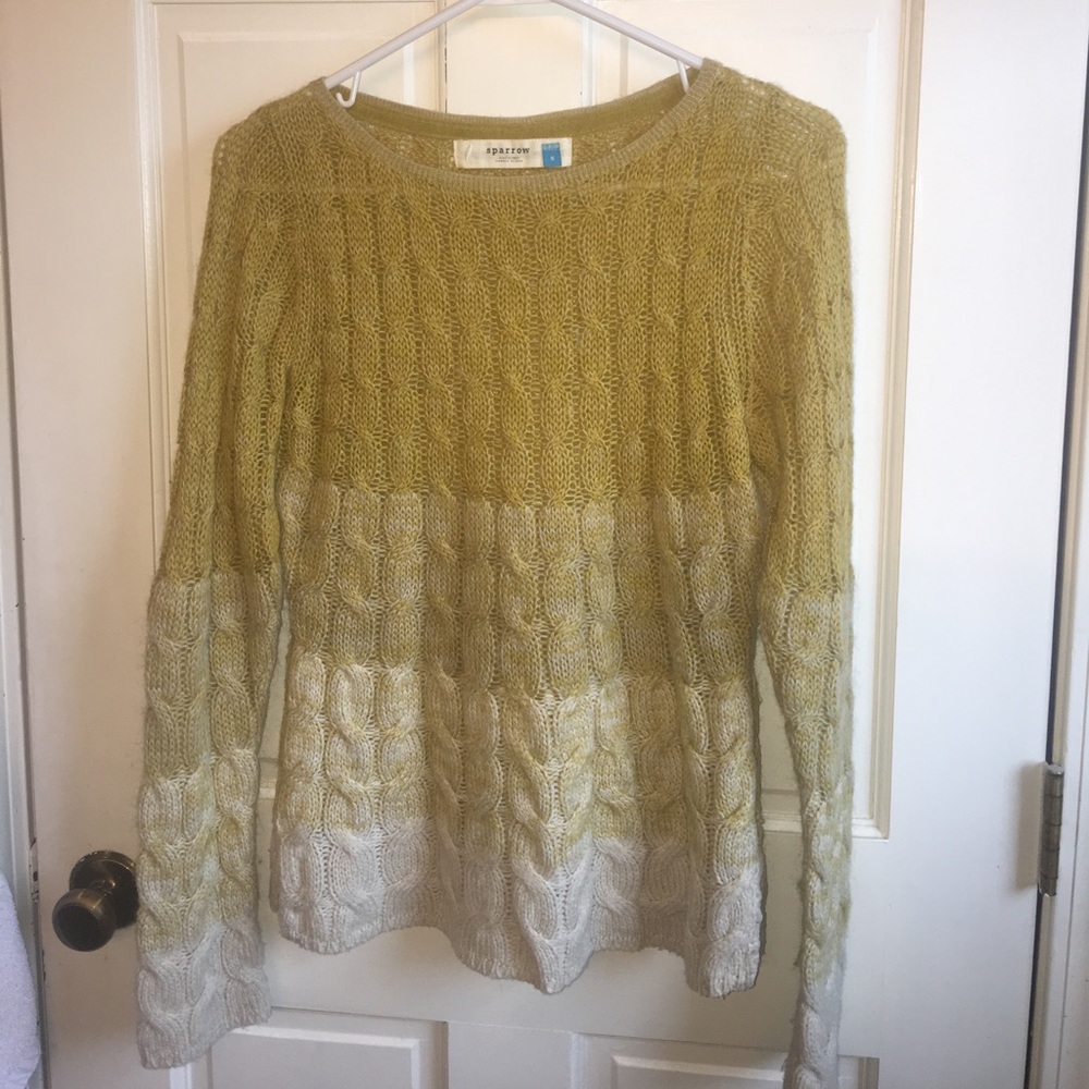 Anthropologie ombré sweater