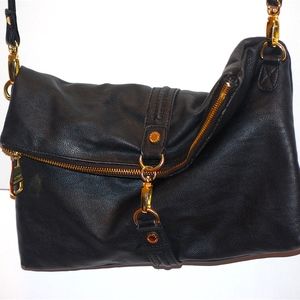 Steve Madden Black Slouch Purse