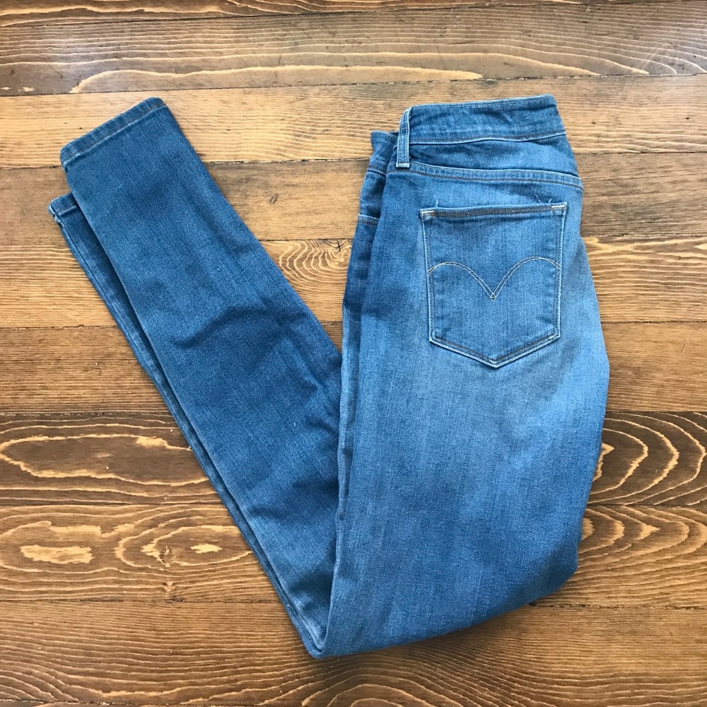 Levi's 28 high rise legging jean