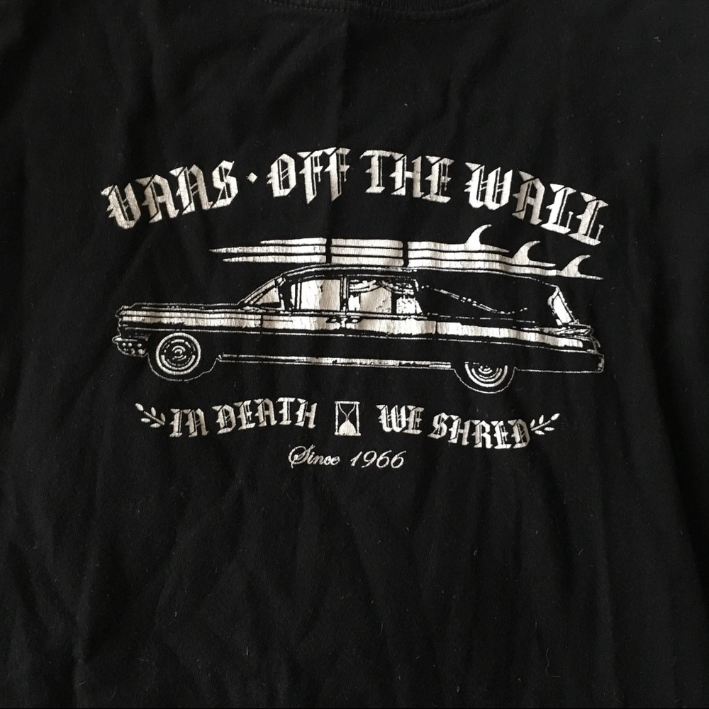 ☠️ Vans In Death We Shred Tee Size XXL ☠️